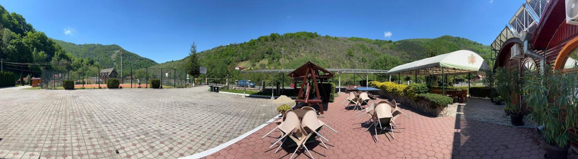 Podul Cetatii Hotel Sebesel Buitenkant foto