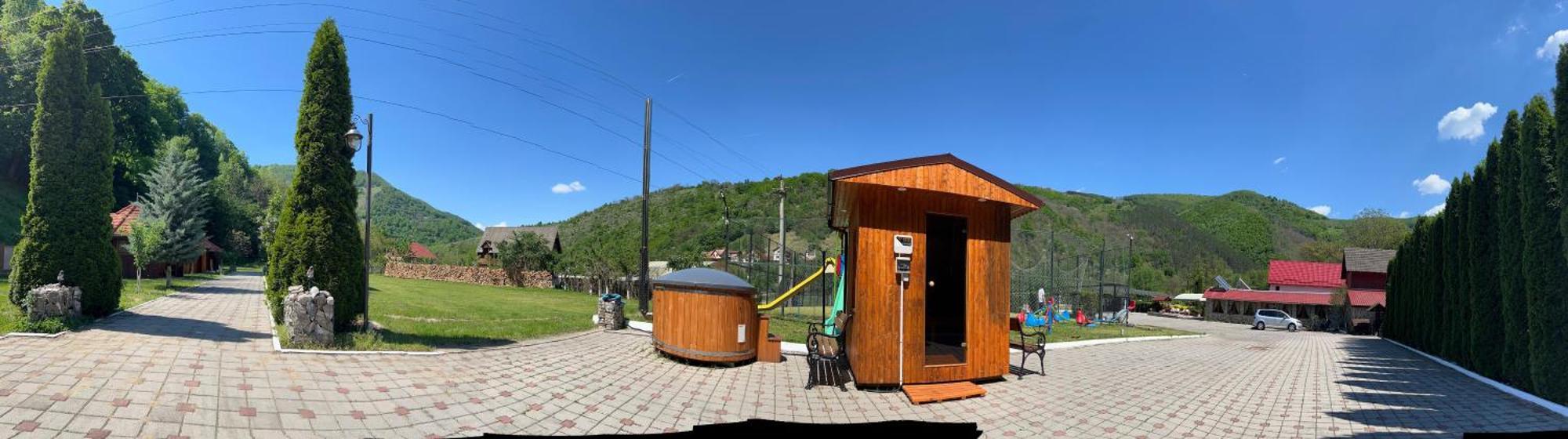 Podul Cetatii Hotel Sebesel Buitenkant foto